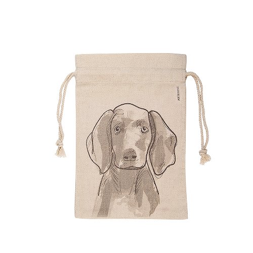 Gift bag cotton ORGANICS dog