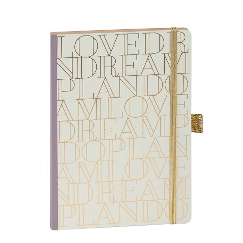 Notebook A5 Love Dream Plan Do