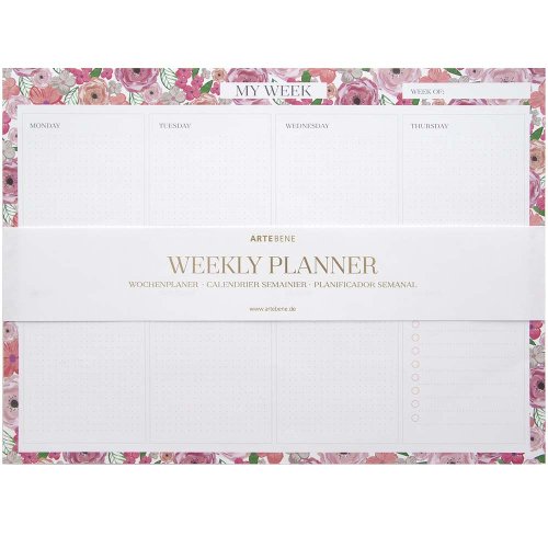 Weekly planner blossoms