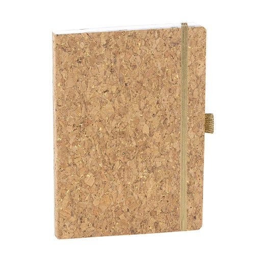 Notebook A5 Cork Gold