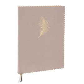 MAJOIE Notebook DIN A5 Feather nude