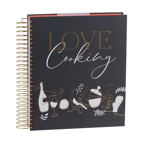 Recipe book spiral Love Cooking