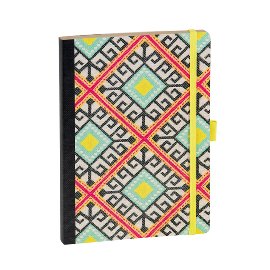 Notebook DIN A5 ethno pattern