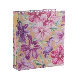 Recipe folder clematis blossoms DIN A5