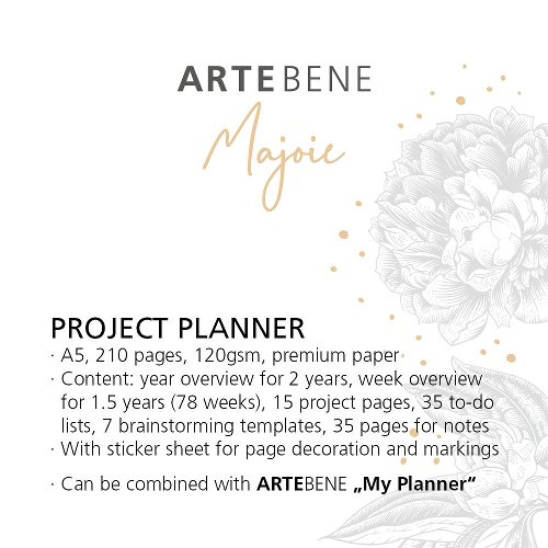 Project planner spiral DIN A5