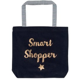 shopper bag/velvet/43x37,5cm