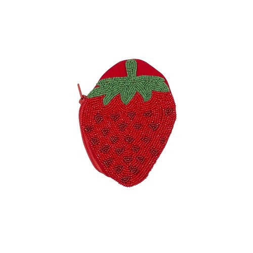 Coin pouch strawberry