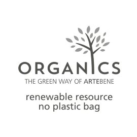 Organics/gift bag/jute/20x24cm