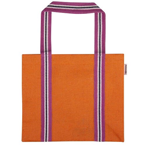 Shopper bag jute orange