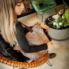Shopper favourite bag leopard pattern
