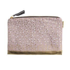 cosmetic bag cotton Dots
