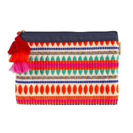 MAJOIE cosmetic bag coral
