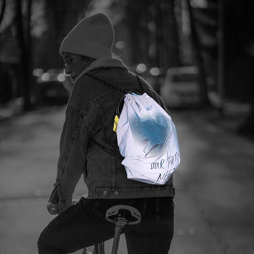 Reflective backpack future
