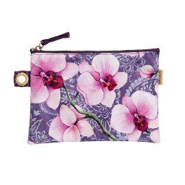 Cosmetic bag orchids
